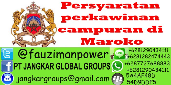 persyaratan perkawinan campuran di maroko