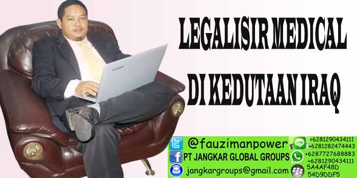 LEGALISIR MEDICAL DI KEDUTAAN IRAQ