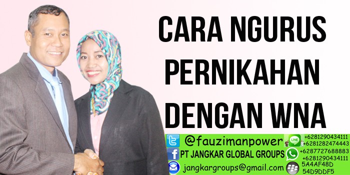 cara ngurus pernikahan dengan wna