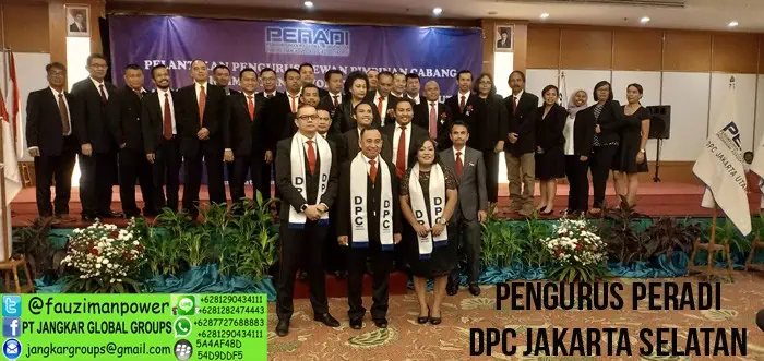 pengurus peradi dpc jakarta selatan