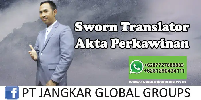 PENERJEMAH TERSUMPAH SWORN TRANSLATOR