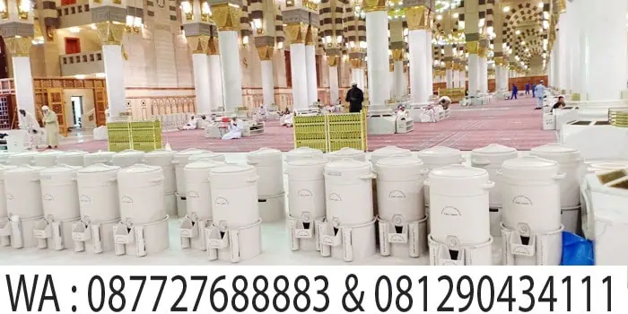 air zamzam di masjid madinah, umroh ramadhan madinah safar