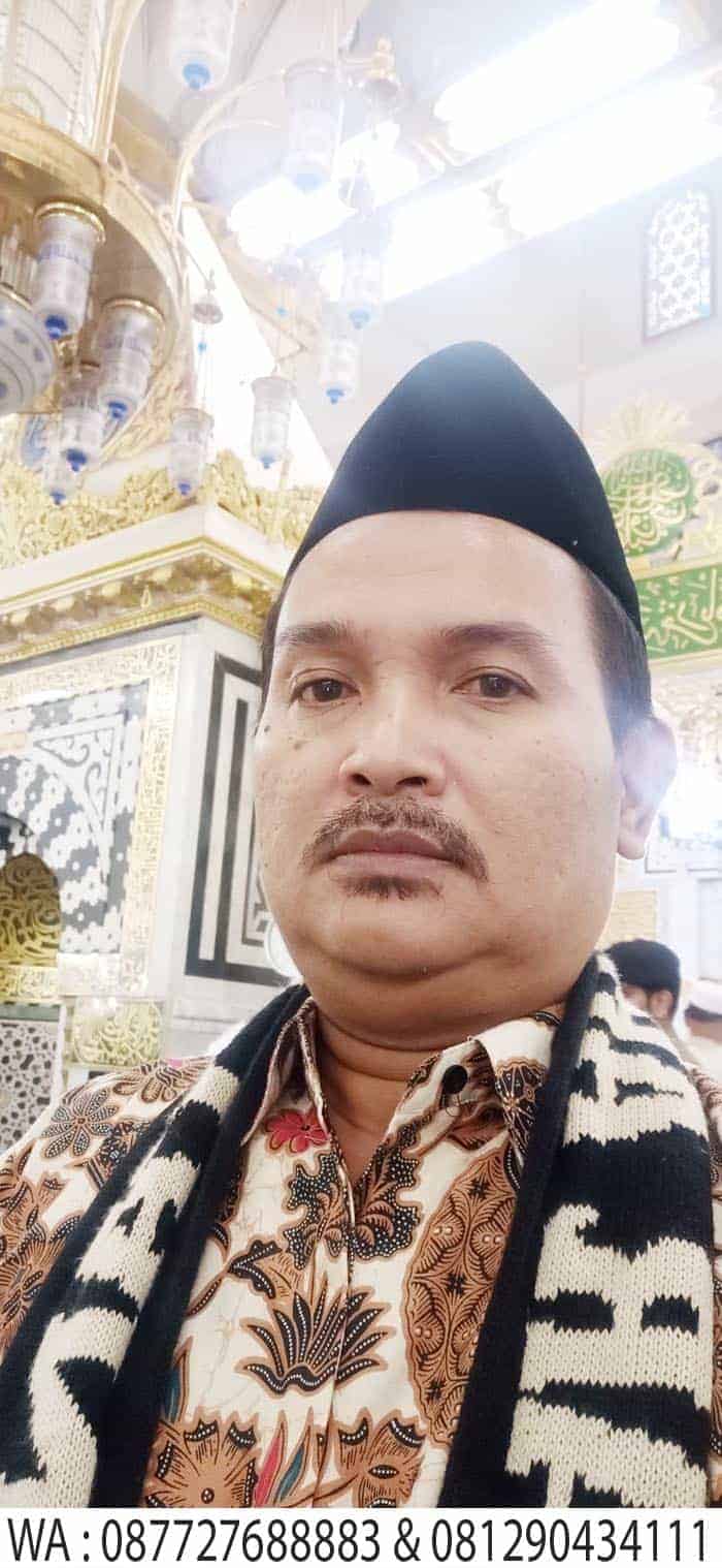 akhmad fauzi di raudha masjid nabawi madinah