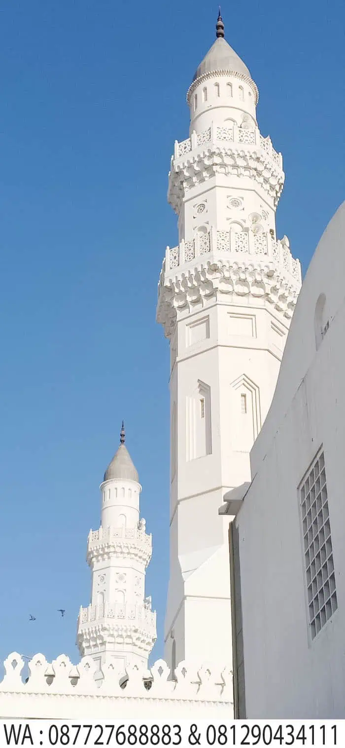 menara masjid quba madinah, city tour madinah safar