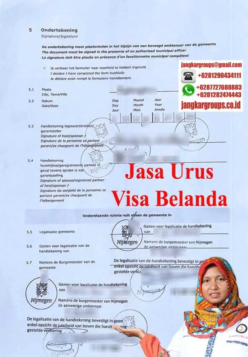 Contoh Surat Undangan Visa Belanda4