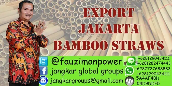 Export Jakarta Bamboo Straws