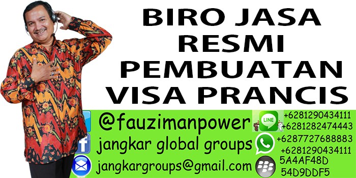 BIRO JASA RESMI PEMBUATAN VISA PRANCIS