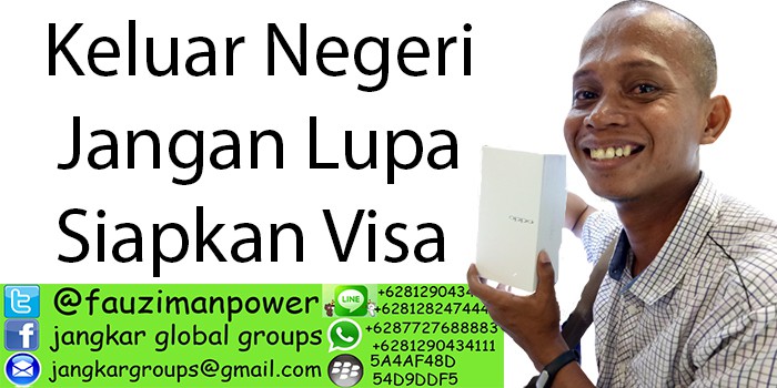 Keluar Negeri Jangan Lupa Siapkan Visa