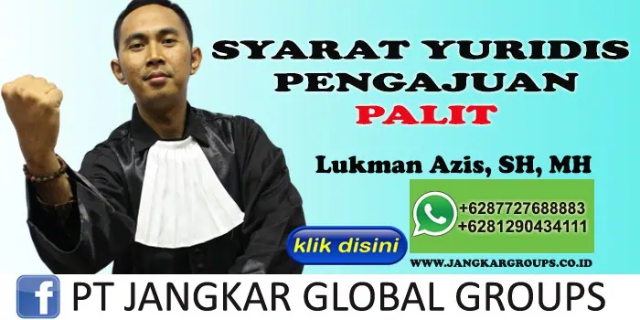 LUKMAN AZIS SH MH SYARAT YURIDIS PENGAJUAN PAILIT