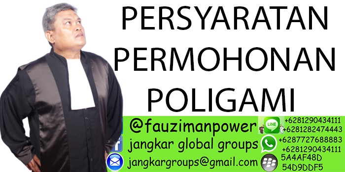 PERSYARATAN PERMOHONAN POLIGAMI