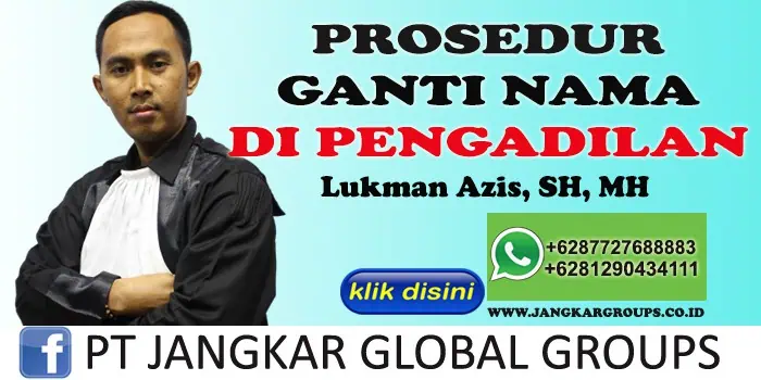 prosedur ganti nama di pengadilan