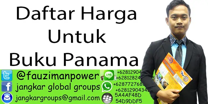 Daftar harga untuk Buku Panama