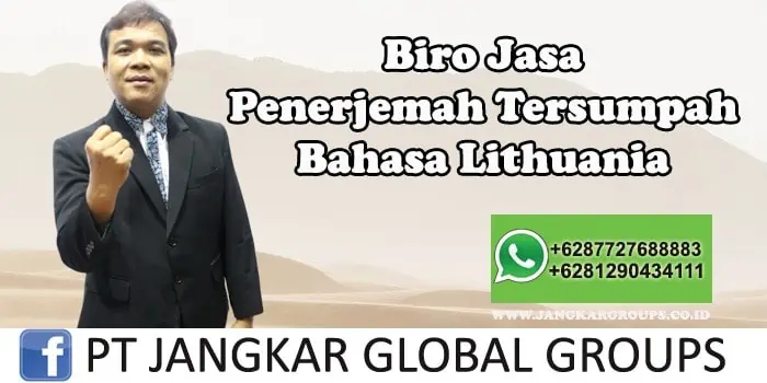 Biro Jasa Penerjemah Tersumpah Bahasa Lithuania