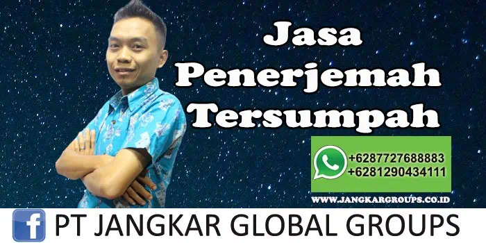 Jasa Penerjemah Tersumpah