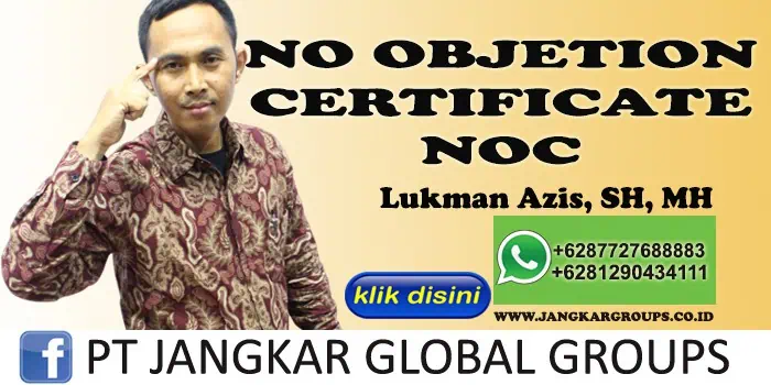 LUKMAN AZIS SH MH NO OBJECTION CERTIFICATE NOC