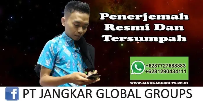 Penerjemah Resmi Dan Tersumpah