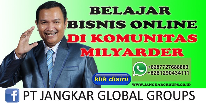 belajar bisnis online di komunitas milyarder