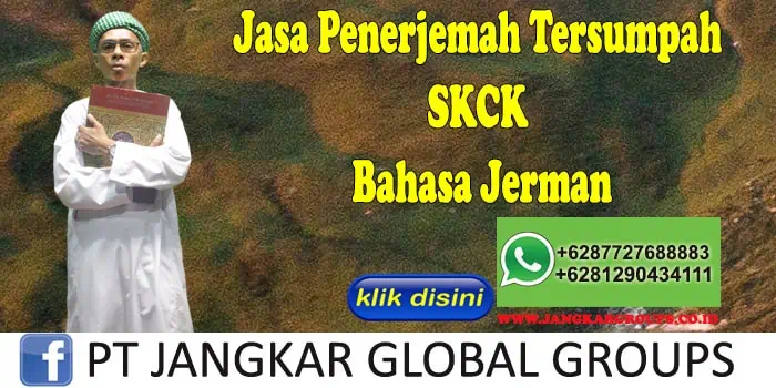 Jasa Penerjemah Tersumpah SKCK Bahasa Jerman