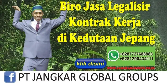 Biro Jasa Legalisir Kontrak Kerja di Kedutaan Jepang