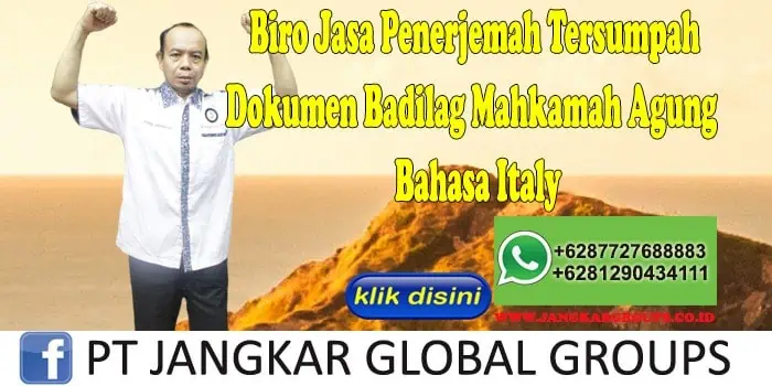 Dokumen Badilag Mahkamah Agung Italy