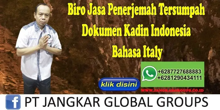 Dokumen Kadin Indonesia Italy