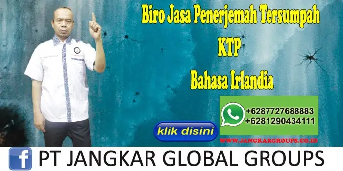 Biro Jasa Penerjemah Tersumpah KTP Bahasa Irlandia