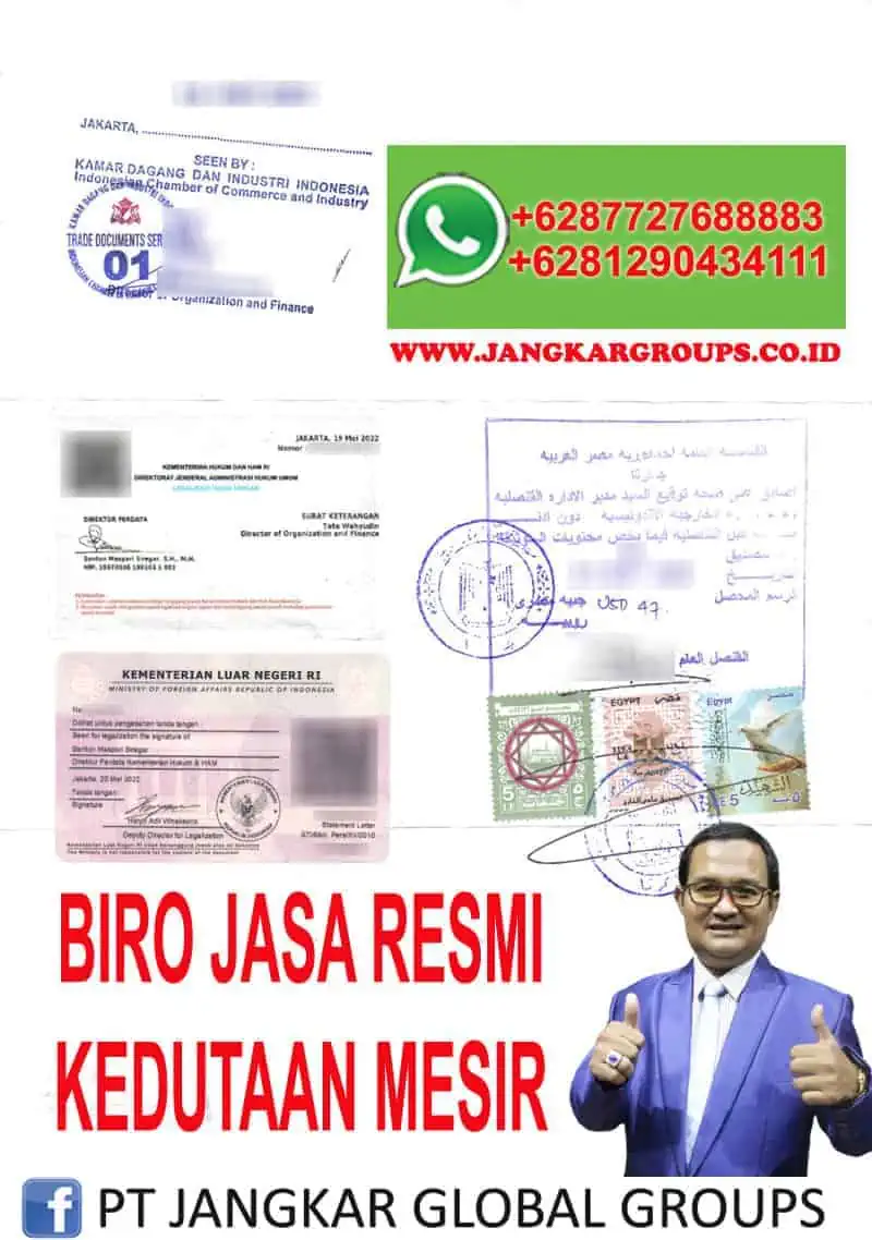 Biro jasa resmi kedutaan mesir