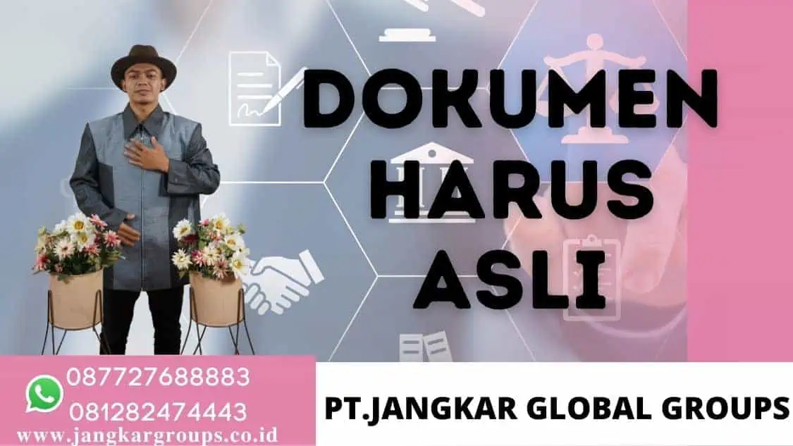 Dokumen Harus Asli