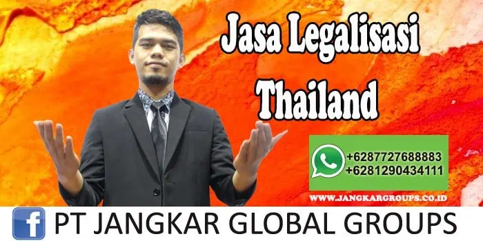 Jasa legalisir kedutaan Thailand