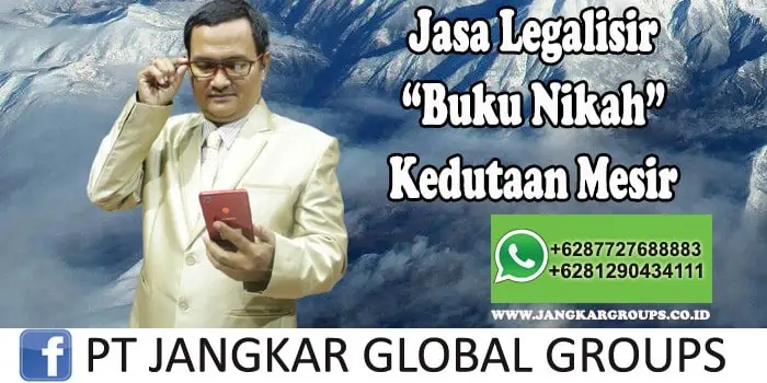 Jasa Legalisir Buku Nikah Kedutaan Mesir