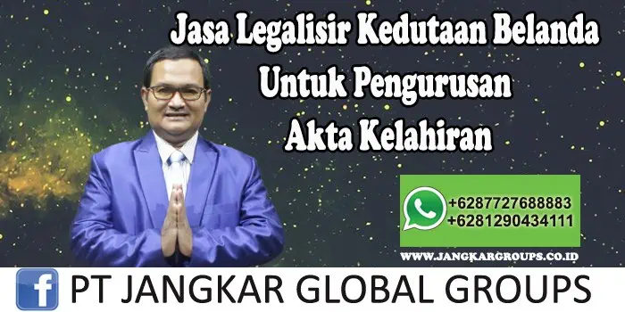 Jasa Legalisir Kedutaan Belanda