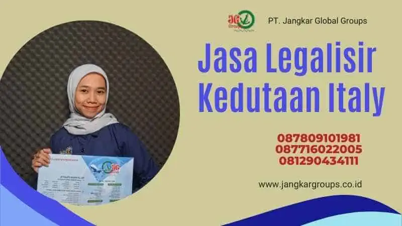 Jasa Legalisir Kedutaan Italy