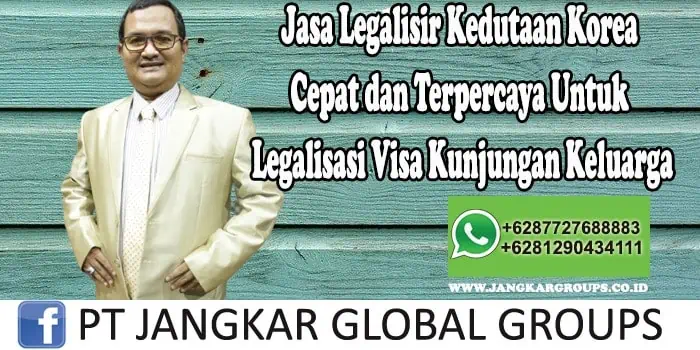 Jasa Legalisir Kedutaan Korea