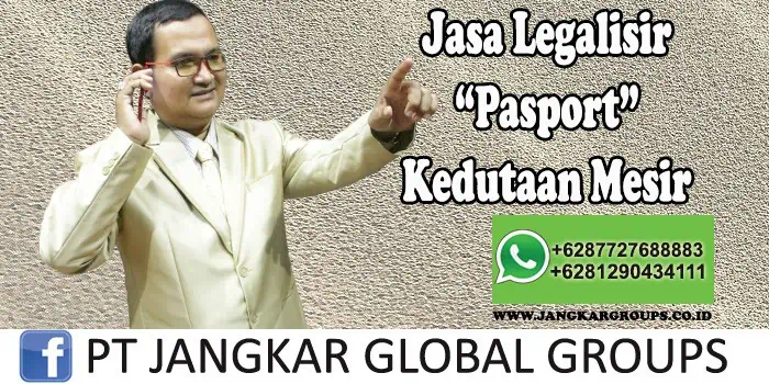 Jasa Legalisir Pasport Kedutaan Mesir