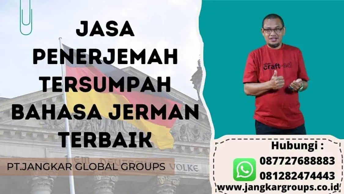 Jasa Penerjemah Tersumpah Bahasa Jerman Terbaik