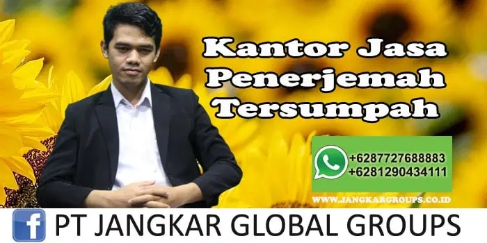 Kantor Jasa Penerjemah Tersumpah