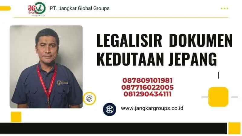 Legalisir Dokumen Kedutaan Jepang