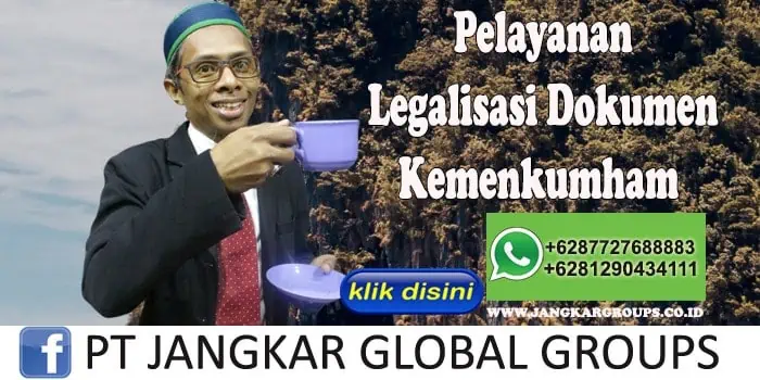 Pelayanan Legalisasi dokumen kemenkumham