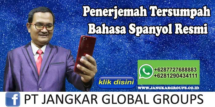 Penerjemah Tersumpah Bahasa Spanyol Resmi