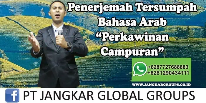 Penerjemah tersumpah bahasa arab perkawinan campuran