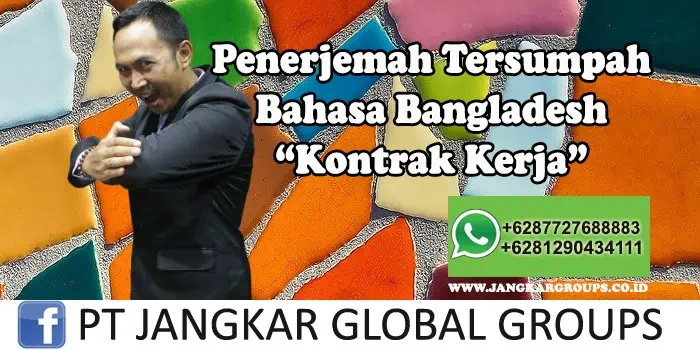 Penerjemah tersumpah bahasa bangladesh Kontrak Kerja