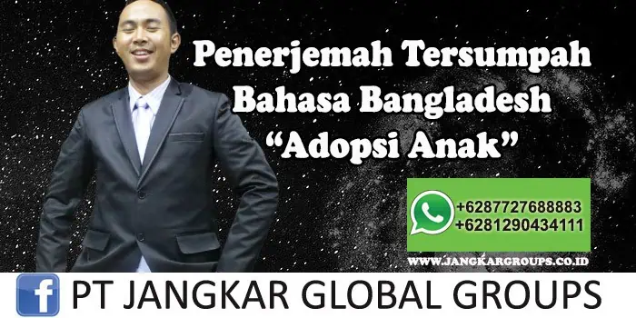 Penerjemah tersumpah bahasa bangladesh adopsi anak