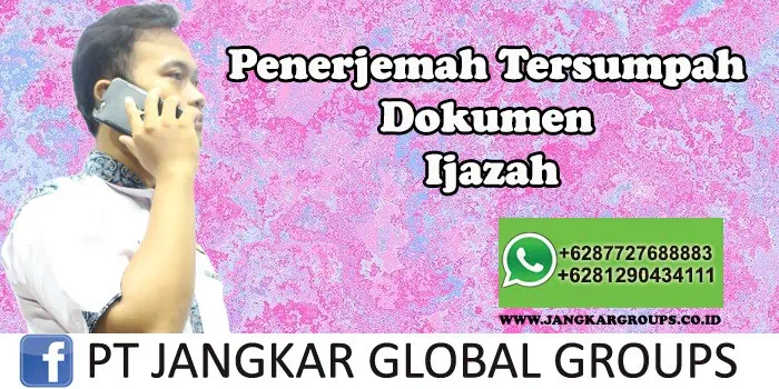 Penerjemah tersumpah dokumen ijazah