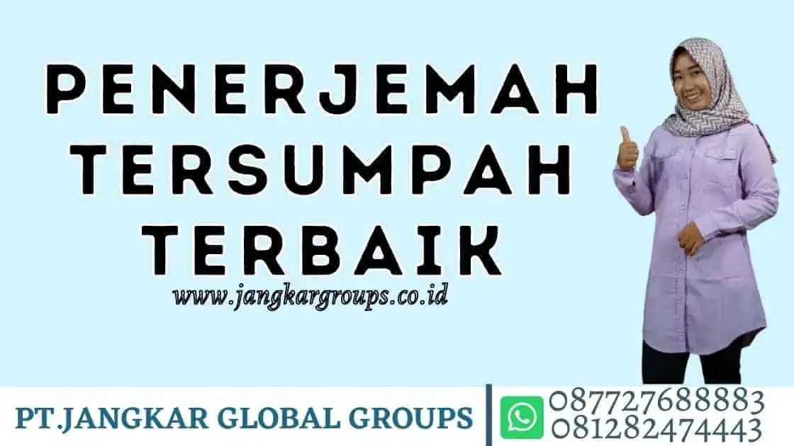 Penerjemah tersumpah terbaik