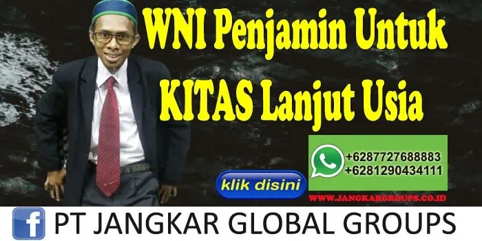 WNI Penjamin Untuk Kitas Lanjut Usia