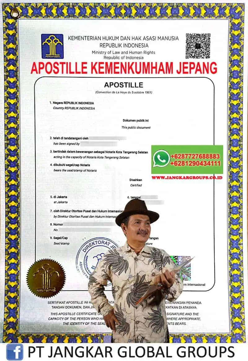 Apostille kemenkumham jepang