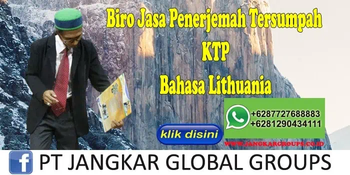 Biro Jasa Penerjemah Tersumpah KTP Bahasa Lithuania