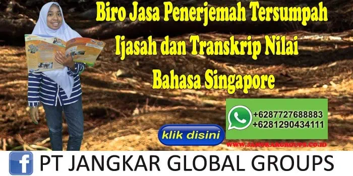 Biro Jasa penerjemah tersumpah Ijasah dan Transkrip Nilai