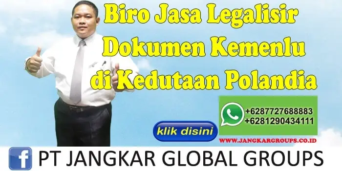 Biro jasa legalisir dokumen kemenlu di kedutaan polandia