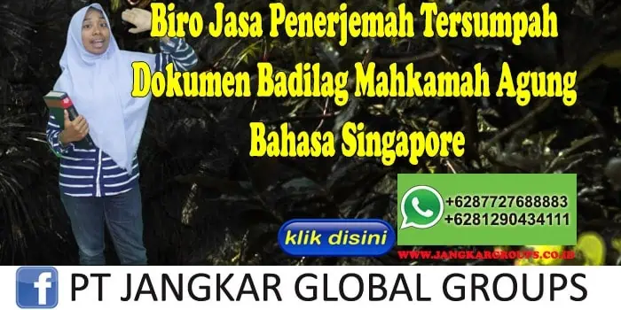 Dokumen Badilag Mahkamah Agung Singapore